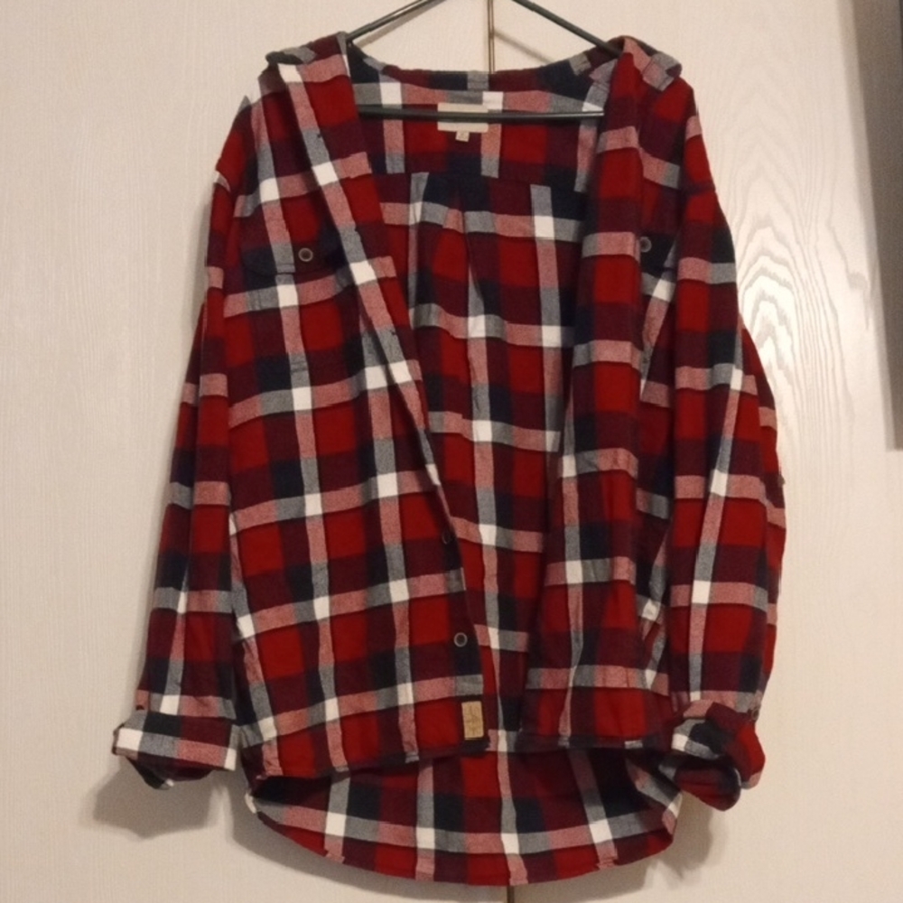 Jachs Red and Black Checkered Flannel